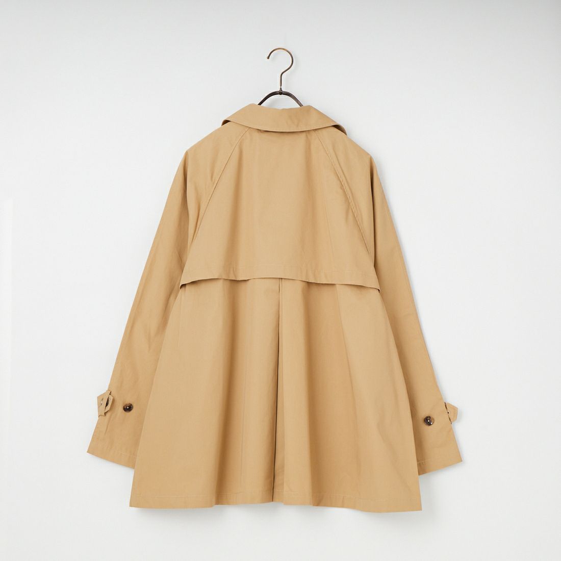 Jeans Factory Clothes [ジーンズファクトリークローズ] ミドル丈Aライントレンチコート [IN2-CT-6] 12 BEIGE