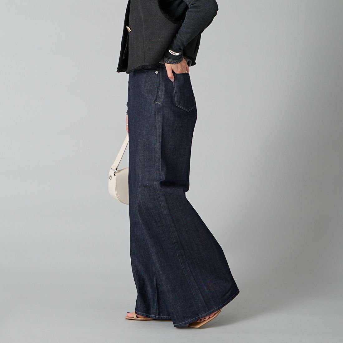 YANUK [ヤヌーク] ワイドフレアデニム [57151320]｜ジーンズ