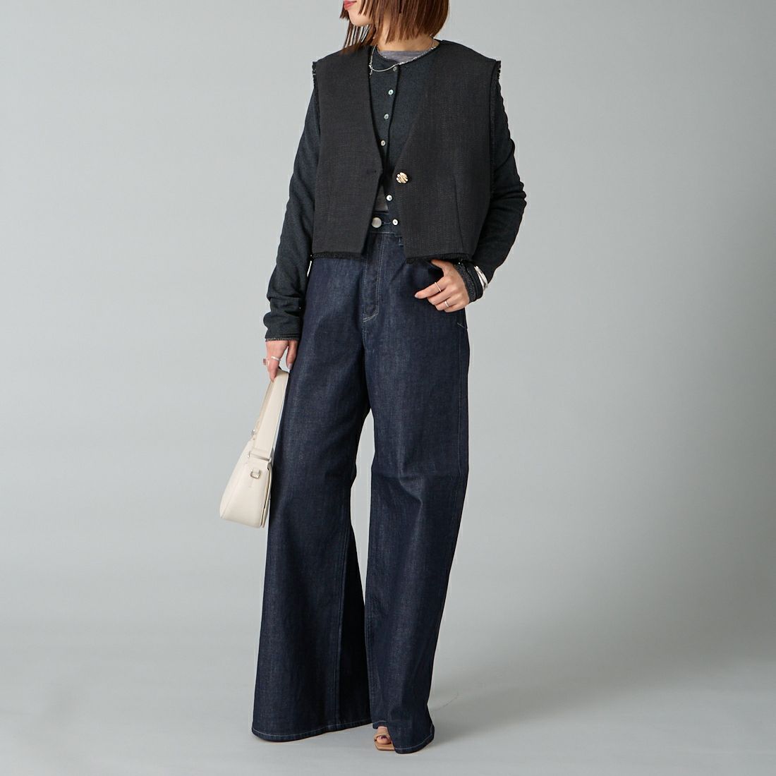 YANUK [ヤヌーク] ワイドフレアデニム [57151320]｜ジーンズ