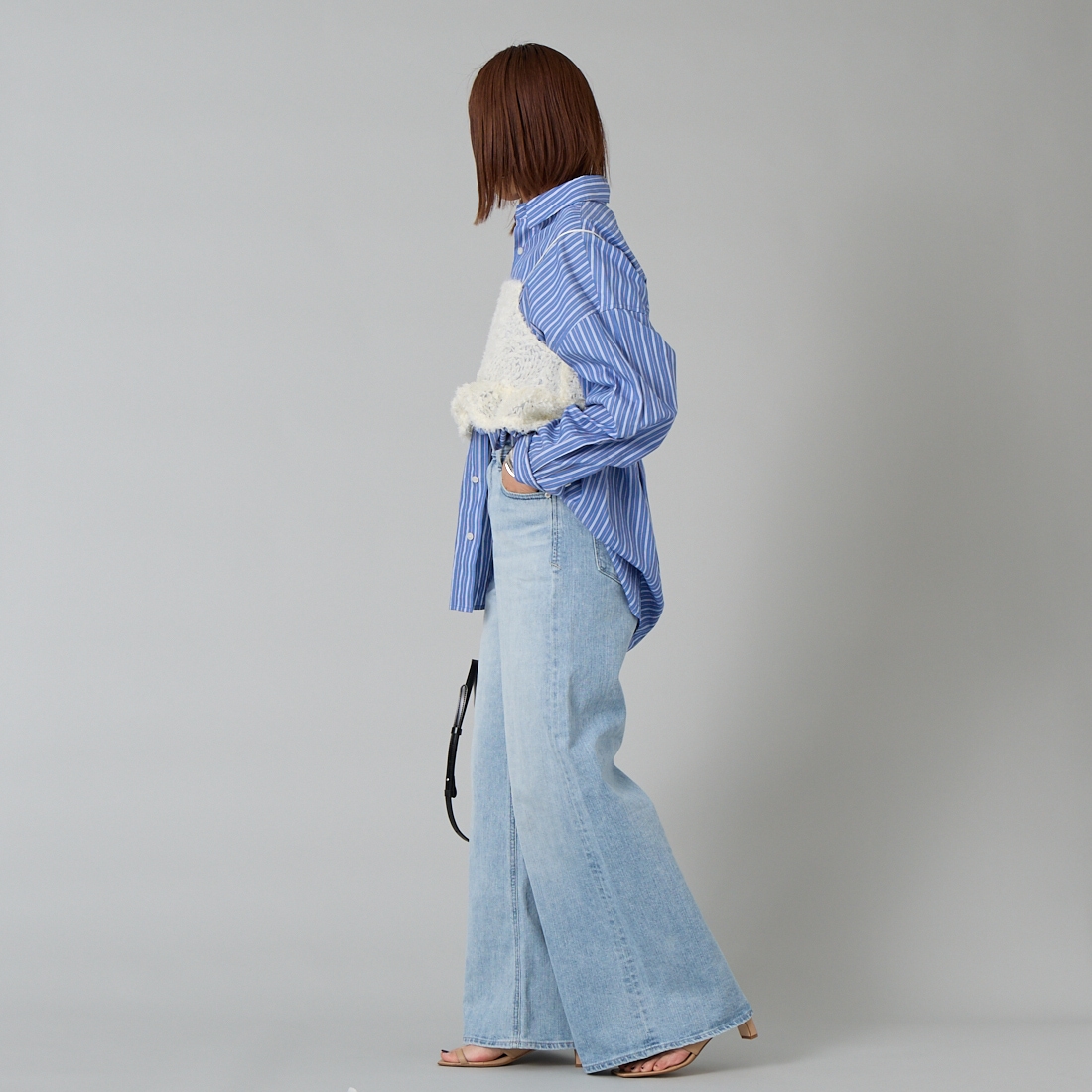 YANUK [ヤヌーク] ワイドフレアデニム [57161382] MFT