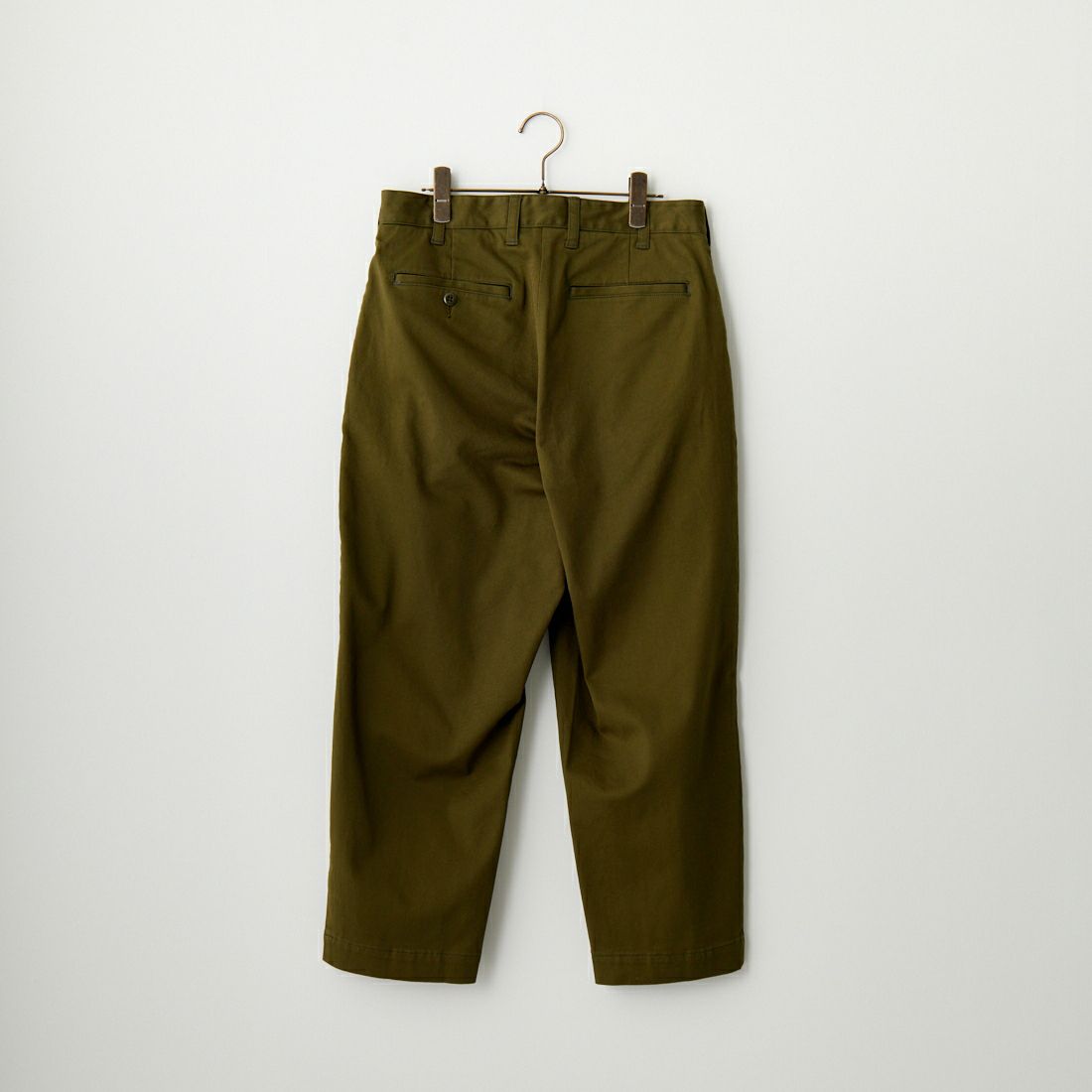 VALTA [ヴァルタ] 別注 タックテーパードチノパンツ [VA3018-JF] 450 OLIVE