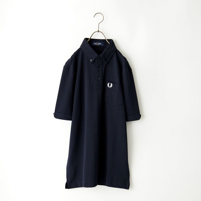 FRED PERRY [フレッドペリー] ボタンダウンポロシャツ [M1627] 102 BLACK