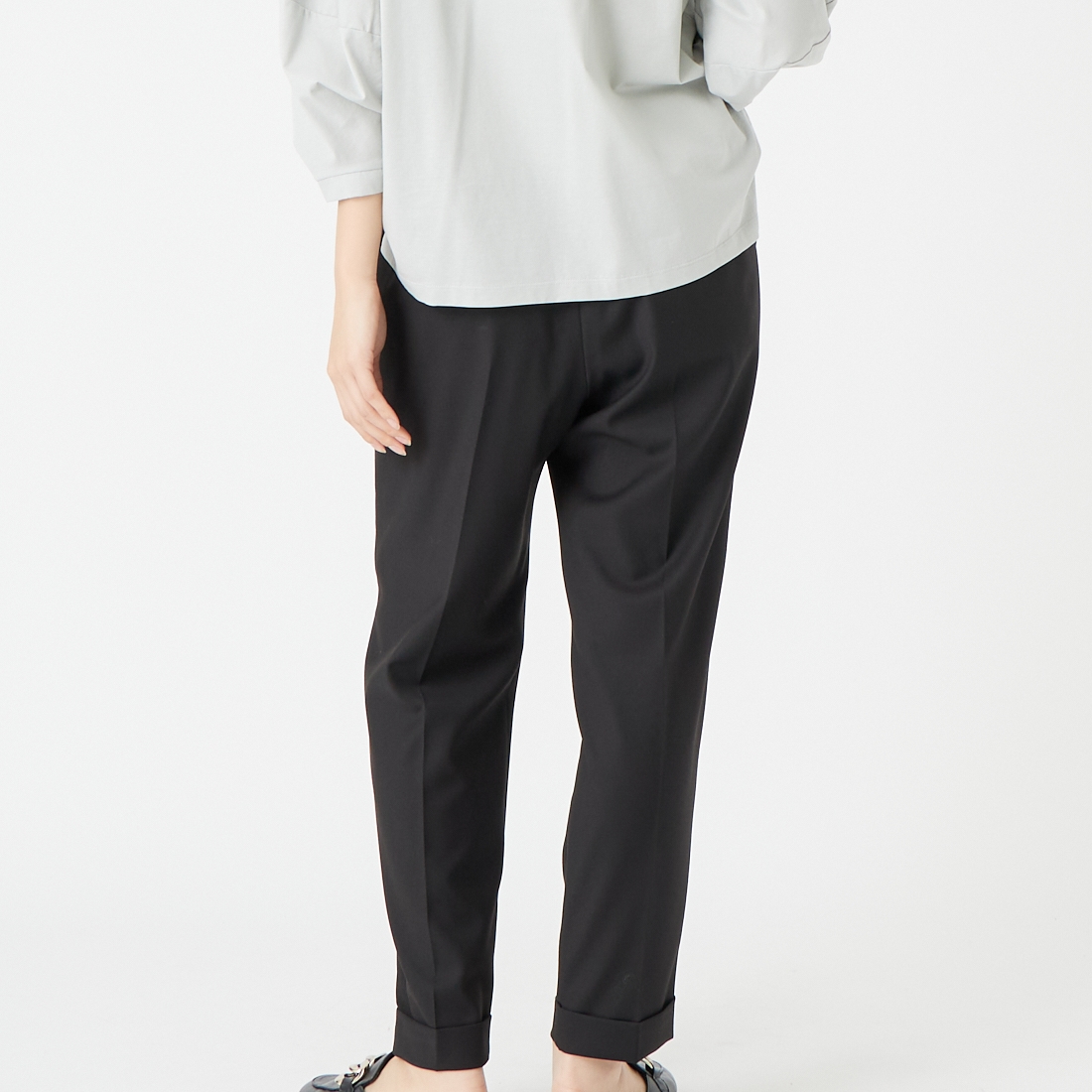 Jeans Factory Clothes [ジーンズファクトリークローズ] ストレッチギャバトラックイージーパンツ [U-2050] 832 ﾌﾞﾗｳﾝ