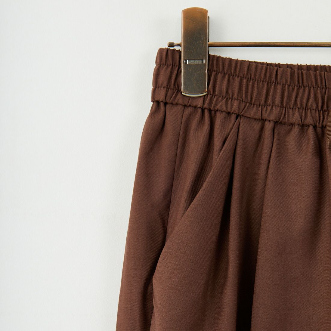 Jeans Factory Clothes [ジーンズファクトリークローズ] ストレッチギャバトラックイージーパンツ [U-2050] 832 ﾌﾞﾗｳﾝ