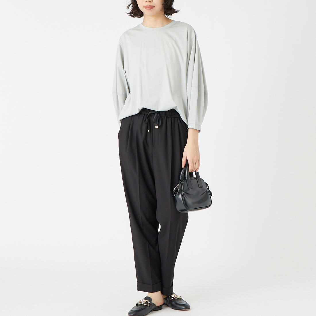 Jeans Factory Clothes [ジーンズファクトリークローズ] ストレッチギャバトラックイージーパンツ [U-2050] 832 ﾌﾞﾗｳﾝ