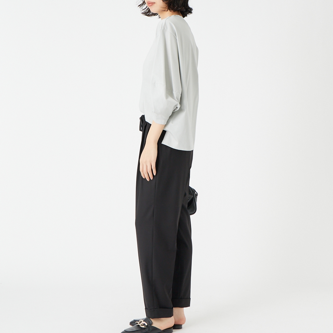 Jeans Factory Clothes [ジーンズファクトリークローズ] ストレッチギャバトラックイージーパンツ [U-2050] 832 ﾌﾞﾗｳﾝ