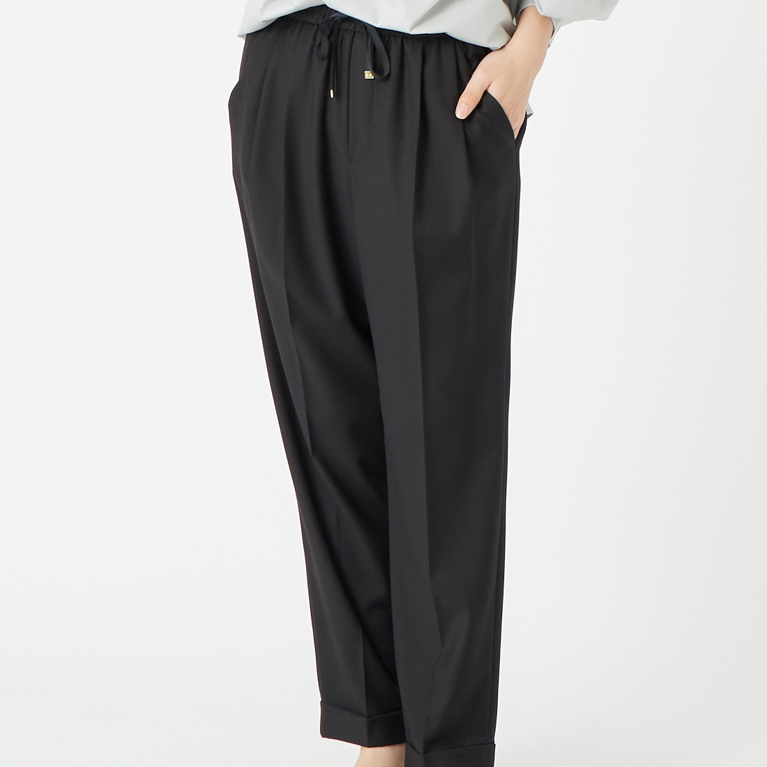 Jeans Factory Clothes [ジーンズファクトリークローズ] ストレッチギャバトラックイージーパンツ [U-2050] 832 ﾌﾞﾗｳﾝ