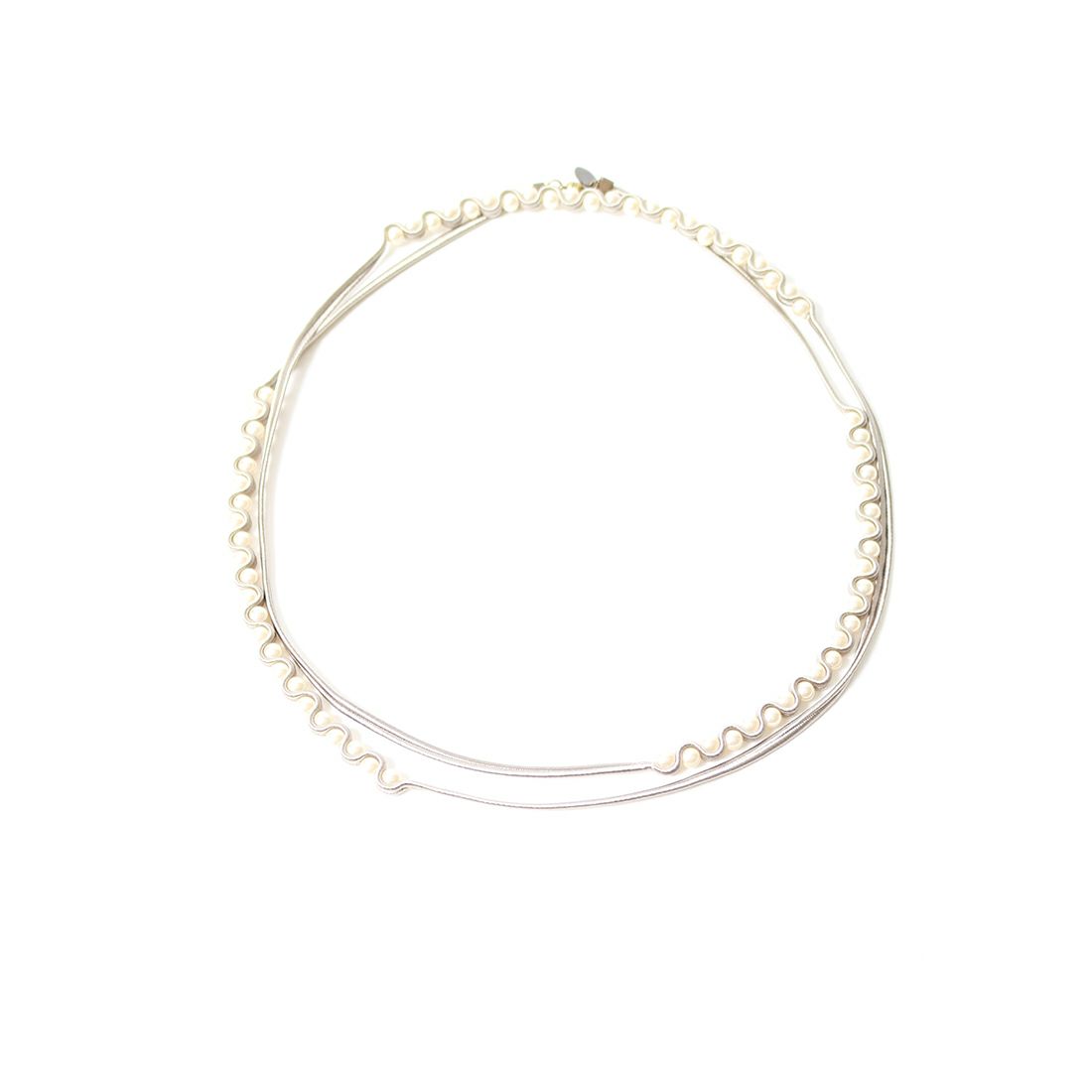 STELLA CIFFON [ステラシフォン] 3連ネックレス [AST-N81] 60 BEIGE