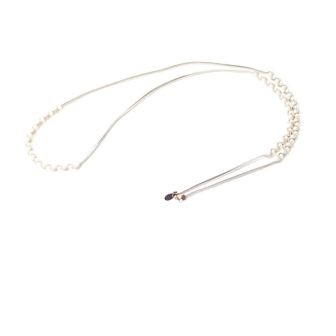 STELLA CIFFON [ステラシフォン] 3連ネックレス [AST-N81] 60 BEIGE