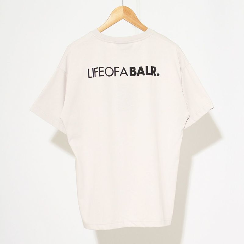 BALR. [ボーラー] LOAB BACK オーバーサイズTシャツ [B1112-1012 