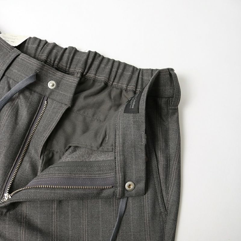 Jeans Factory Clothes [ジーンズファクトリークローズ] テックウォーム 1P イージートラウザー [JFC-214-052] GREY ST