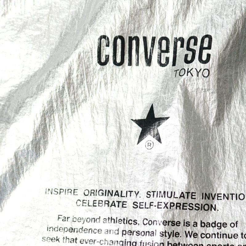 converse TOKYO [コンバーストウキョウ] メタリックエコトート [A2814PBG212] 1 ｼﾙﾊﾞｰ